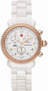 Michele Quartz Diamonds and Gold Tone Watch #MWW03N000004 (Women Watch)