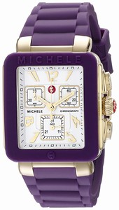 Michele Swiss quartz Dial color White Watch # MWW06L000020 (Women Watch)