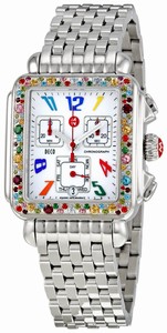 Michele Quartz Diamonds and Stainless Steel Watch #MWW06P000050 (Women Watch)