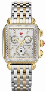 Michele Quartz Diamonds and Stainless Steel Watch #MWW06P000108 (Women Watch)