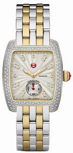 Michele Quartz Diamonds and Gold Tone Watch #MWW06V000023 (Women Watch)