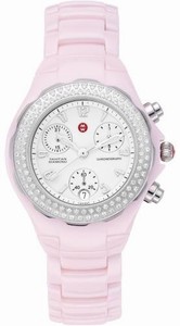 Michele Quartz Diamonds and Stainless Steel Watch #MWW12A000003 (Women Watch)