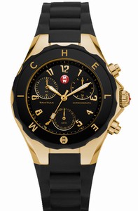 Michele Quartz Gold Tone Watch #MWW12F000007 (Women Watch)