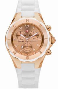 Michele Quartz Rose Gold Watch #MWW12F000030 (Women Watch)