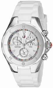 Michele Quartz Dial color Silver Watch # MWW12F000079 (Women Watch)