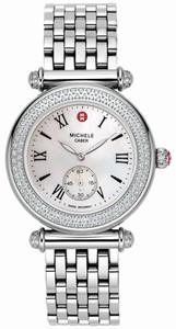 Michele Quartz Diamonds and Stainless Steel Watch #MWW16A000001 (Women Watch)