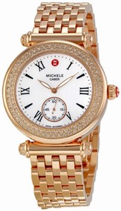Michele Quartz Diamonds and Gold Tone Watch #MWW16A000044 (Women Watch)