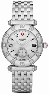 Michele Quartz Diamonds and Stainless Steel Watch #MWW16A000048 (Women Watch)