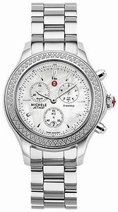 Michele Quartz Diamonds and Stainless Steel Watch #MWW17C000007 (Women Watch)