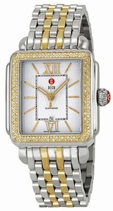 Michele Quartz Band Color Silver Watch # MWW21B000001 (Women Watch)