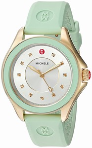 Michele Quartz Dial color Silver Watch # MWW27A000018 (Women Watch)