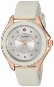 Michele Swiss quartz Dial color Silver Watch # MWW27A000023 (Women Watch)