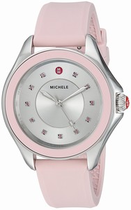 Michele Swiss quartz Dial color Silver Watch # MWW27A000025 (Women Watch)
