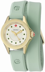 Michele Quartz Dial color Silver Watch # MWW27B000002 (Women Watch)