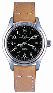Ball Trainmaster 60 Seconds Automatic Day - Date Watch # NM1038D-L1-BK (Men Watch)