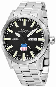 Ball Swiss automatic Dial color Black Watch # NM1080C-S2-BK (Men Watch)