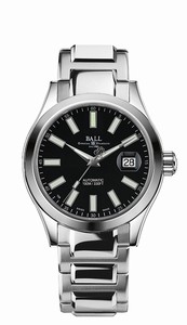 Ball Engineer II Marvelight Automatic Black Dial Date Stainless Steel Watch# NM2026C-S6J-BK (Men Watch)