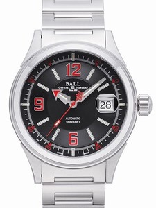 Ball Fireman Racer Black Dial Stainless Steel Case with Automatic Movement# NM2088C-S2J-BKRD (Men Watch)