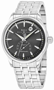 Ball Swiss automatic Dial color Grey Watch # NT3888D-S1J-GYC (Men Watch)