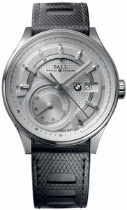 Ball Automatic COSC Power Reserve Indicator Date Analog Watch # PM3010C-PCFJ-SL (Men Watch)