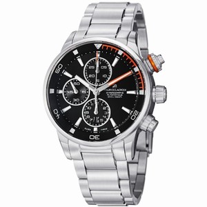 Maurice Lacroix Pontos S Automatic Chronograph Date Black Dial Stainless Steel Watch #PT6008-SS002-332 (Men Watch)