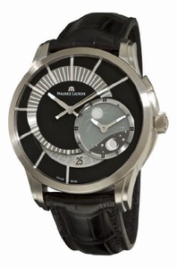 Maurice Lacroix Automatic Titanium Watch #PT6108-TT031-391 (Men Watch)