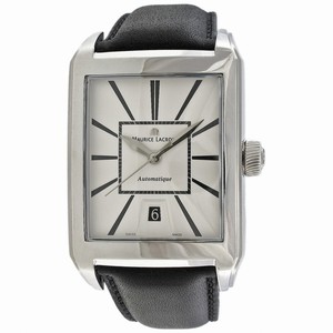 Maurice Lacroix Automatic Stainless Steel Watch #PT6117-SS001-130 (Men Watch)