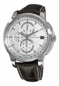 Maurice Lacroix Automatic Stainless Steel Watch #PT6128-SS001-130 (Men Watch)