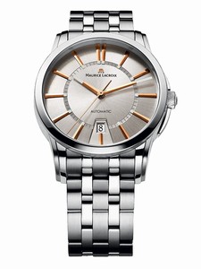 Maurice Lacroix Silver Automatic Watch #PT6148-SS002-131 (Men Watch)