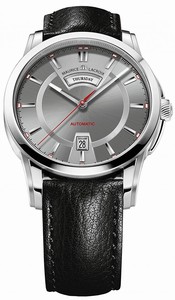 Maurice Lacroix Silver Dial Fixed Band Watch #PT6158-SS001-231 (Men Watch)