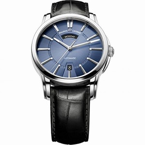 Maurice Lacroix Blue Automatic Watch #PT6158-SS001-43E (Men Watch)