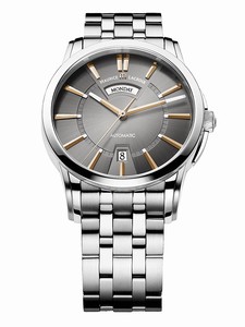 Maurice Lacroix Grey Automatic Watch # PT6158-SS002-03E (Men Watch)