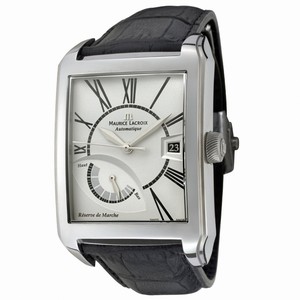 Maurice Lacroix Automatic Stainless Steel Watch #PT6167-SS001-110 (Men Watch)