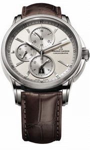 Maurice Lacroix Pontos Chrono 3 Counters Men' s Watch # PT6188-SS001-130