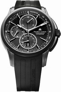 Maurice Lacroix Pontos Automatic Chronograph Watch # PT6188-SS001-331 (Men Watch)