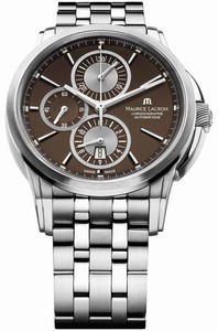 Maurice Lacroix Pontos Automatic Chronograph Watch # PT6188-SS002-730 (Men Watch)