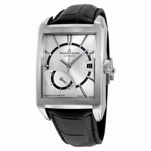Maurice Lacroix Silver Automatic Watch #PT6217-SS001-130 (Men Watch)