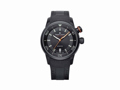 Maurice Lacroix Automatic self wind Dial color Black Watch # PT6248-PVB01-332-1 (Men Watch)