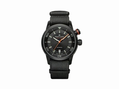 Maurice Lacroix Black Automatic Watch # PT6248-PVB01-332-2 (Men Watch)