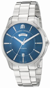 Maurice Lacroix Blue Dial Stainless Steel Watch #PT6358-SS002-430-1 (Men Watch)