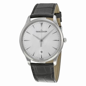 Jaeger LeCoultre Silvered Sunray Automatic Watch # Q1288420 (Men Watch)