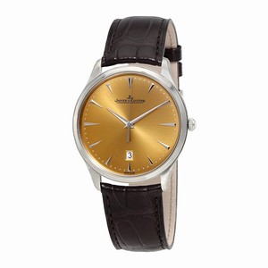 Jaeger LeCoultre Automatic Dial color Champagne Sunray-Brushed Watch # Q1288430 (Men Watch)