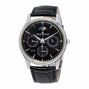 Jaeger LeCoultre Automatic Dial color Black Watch # Q1308470 (Men Watch)