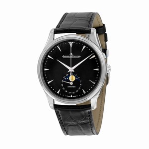 Jaeger LeCoultre Automatic Dial color Black Watch # Q1368470 (Men Watch)
