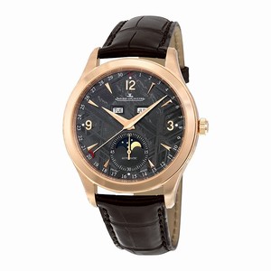Jaeger LeCoultre Automatic self wind Dial color Black Watch # Q1552540 (Men Watch)
