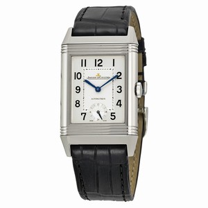 Jaeger LeCoultre Swiss automatic Dial color Silver Watch # Q3808420 (Men Watch)