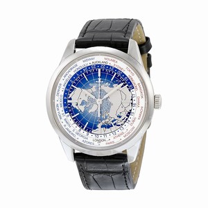 Jaeger LeCoultre Automatic Dial color Blue Lacquer Watch # Q8108420 (Men Watch)