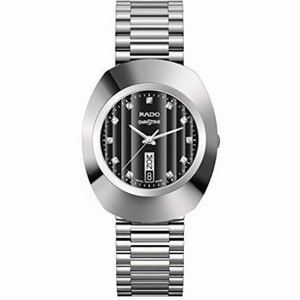 Rado Quartz Analog Day Date Stainless Steel Watch # R12305313 (Men Watch)