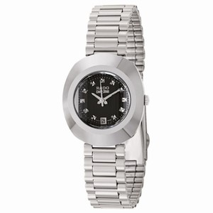 Rado Original Quartz Analog Date Stainless Steel Watch# R12307153 (Women Watch)