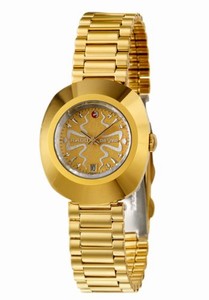 Rado Original Quartz Gold Tone Stainless Steel Watch# R12316133 (Women Watch)